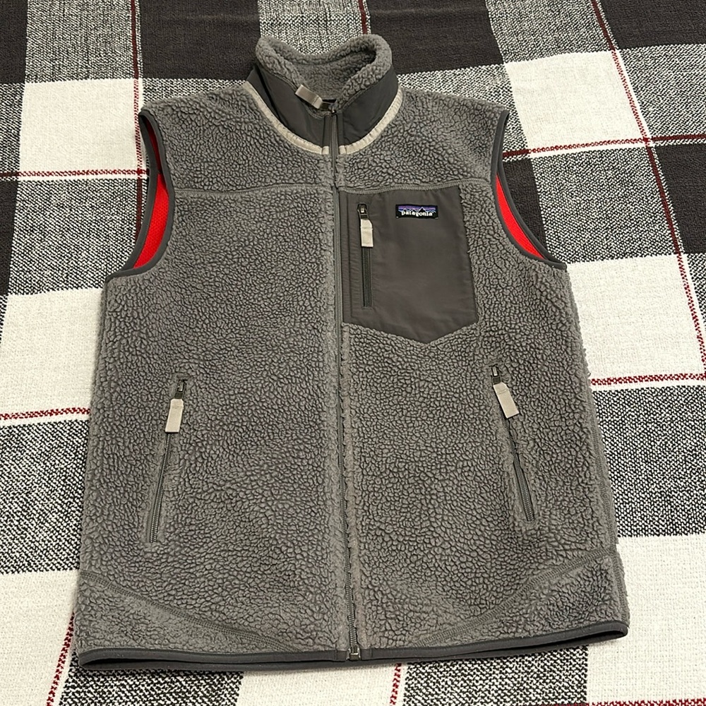 Patagonia Men's Classic Retro-X® Fleece Vest Gray
